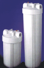 Big White Whole House Doulton Sovereign Ceramic Water Filter Housing. Copyright &copy; 1997 H2O International Inc.  All rights reserved