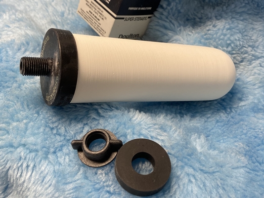 British Berkefeld / Doulton ceramic water filter candle model CS0650 CS0700 W9121202 W9121207