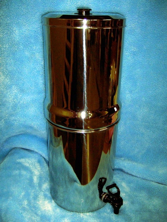 GSSHM2 Stainless Steel British Berkefeld Gravity Doulton Water Filters using Doulton Ceramic water filter candles