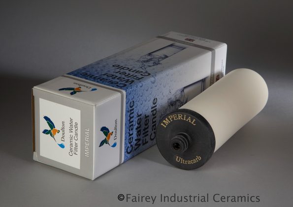 Imperial Ultracarb ceramic candle and box